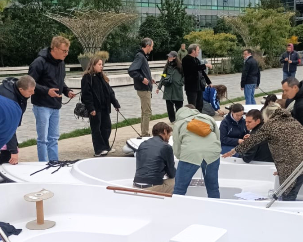 Votre séminaire au vert à Paris se passe sur l'eau | AKWA - seminaire vert paris